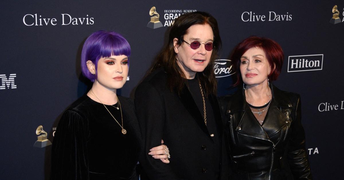 Kelly, Ozzy, and Sharon Osbourne