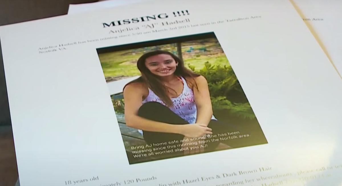 Missing posters for A.J. Hadsell