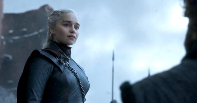 Emilia Clarke as Daenerys Targaryen in the final season of 'Game of Thrones.'