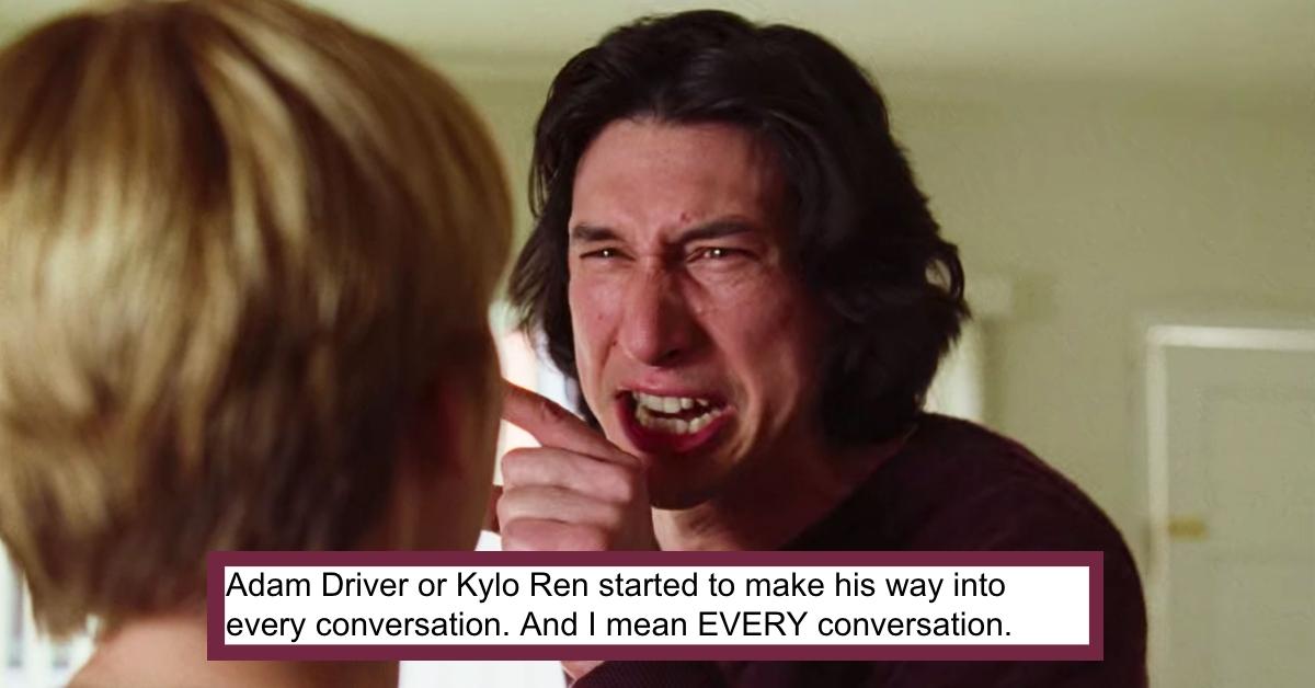 Woman's Obsession With Adam Driver Is Driving Her Boyfriend Crazy