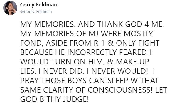 leaving neverland tweet