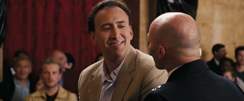 national treasure  plot grin