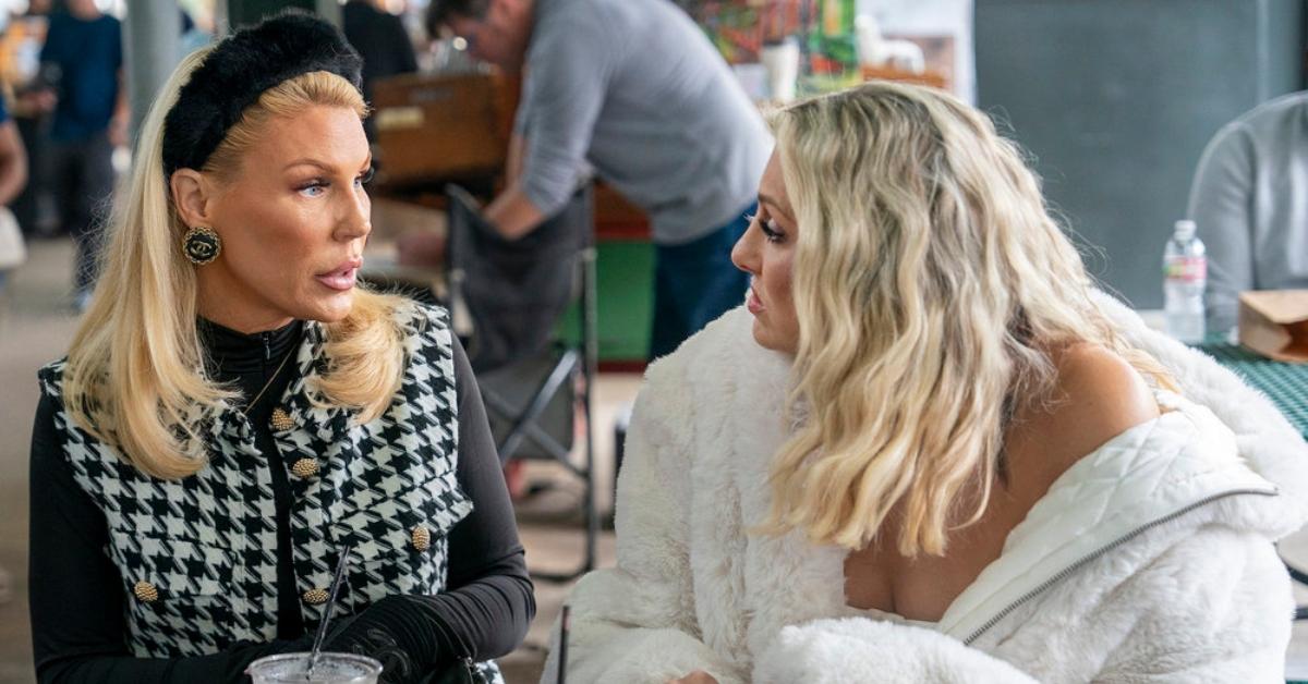 (l-r): Gretchen Rossi and Gina Kirschenheiter on 'RHOC'