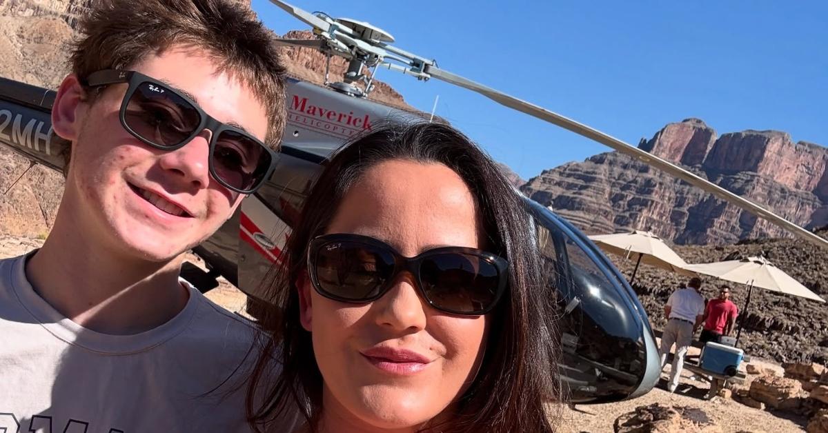 Jenelle Evans and her son Jace