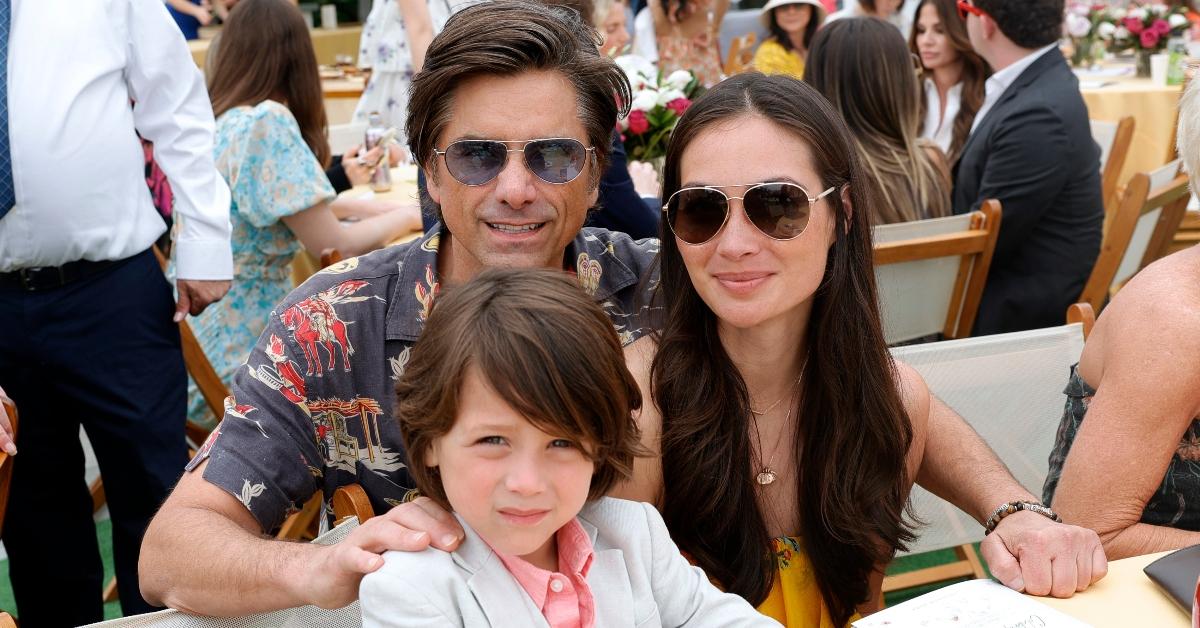 John Stamos, Billy Stamos, and Caitlin McHugh attend the 6th Annual Best Buddies' Celebration of Mothers on May 13, 2023