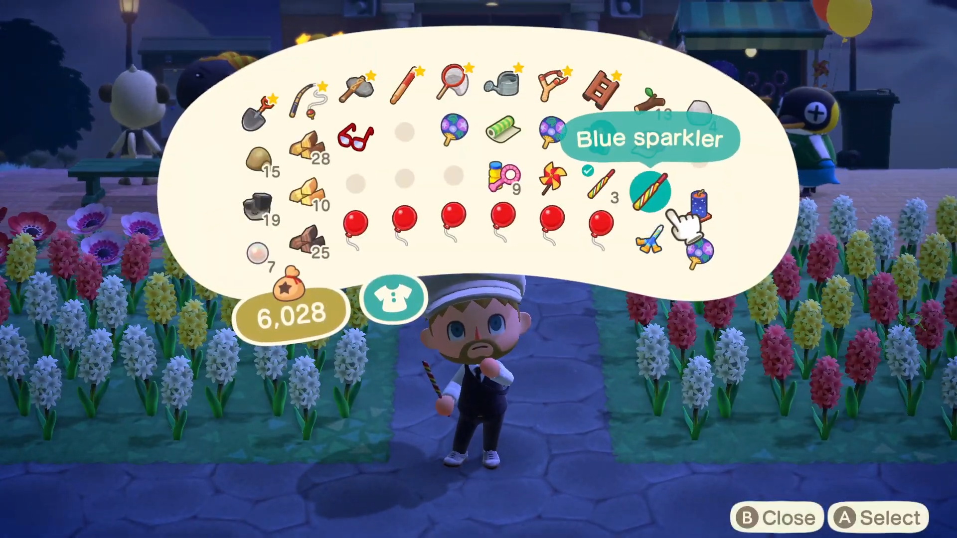 all  redd raffle firework items in animal crossing_ new horizons   screenshot