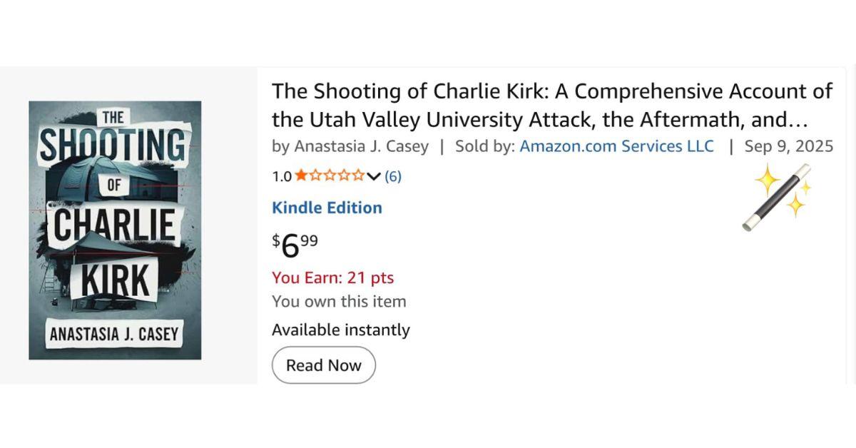 What Is "The Shooting of Charlie Kirk" Book? 