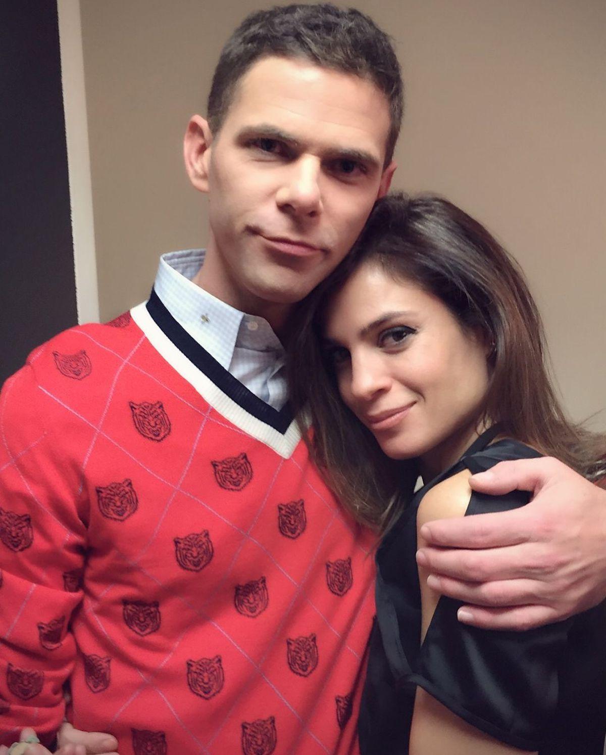 Mikey Day and his partner Paula Christensen