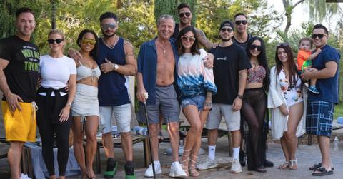 The entire cast including Uncle Nino, Chris Buckner ,Chris Larangeira, and Nikki Hall in Las Vegas.