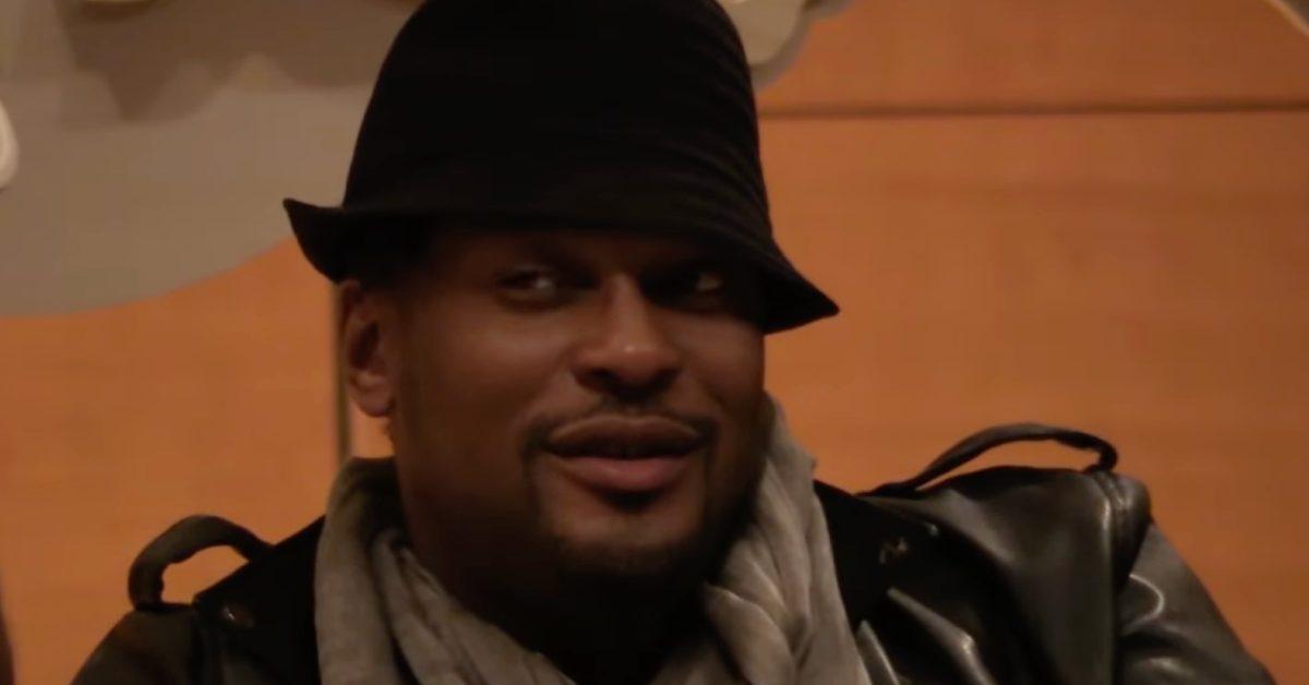 D'Angelo during an interview.