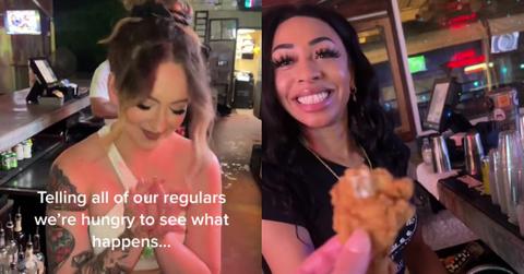 Bartenders Tell Regulars They’re Hungry to Get Free Food
