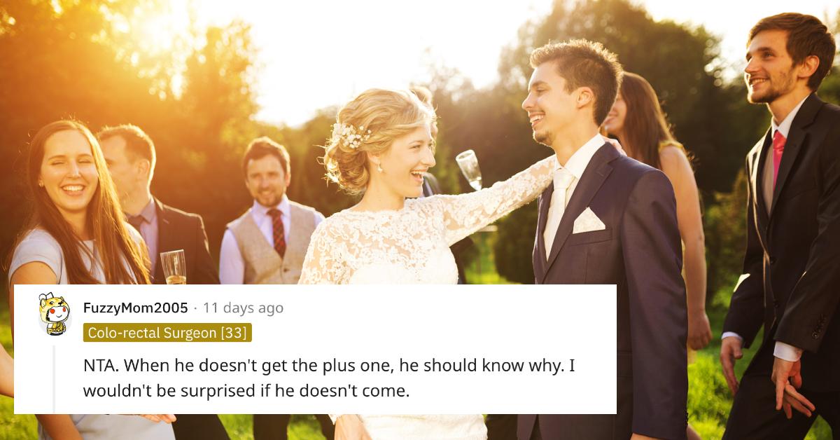 This Man Won't Invite His Friend's Wife To His Wedding