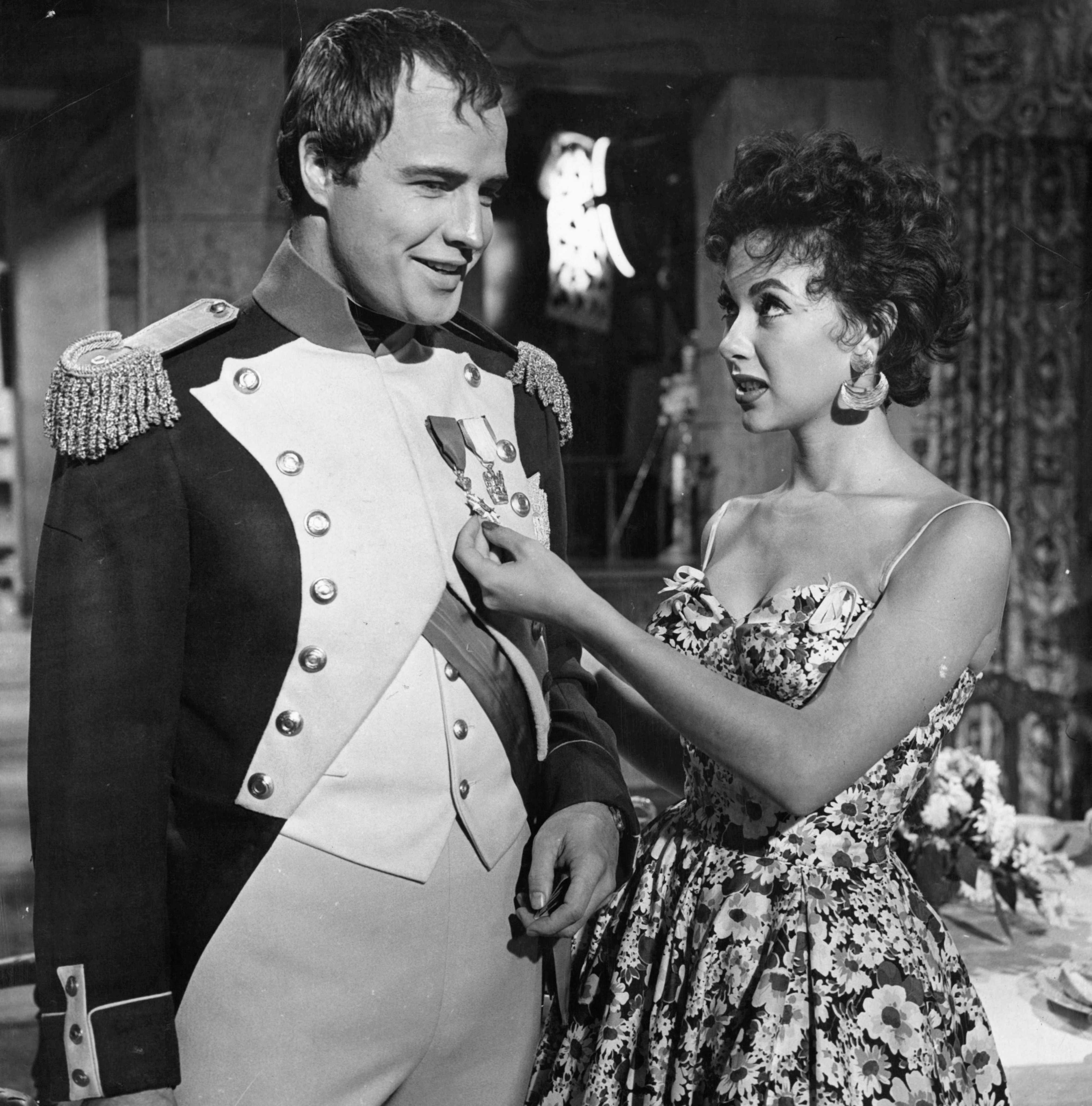 Rita Moreno and Marlon Brando in 'Desiree' (1954)