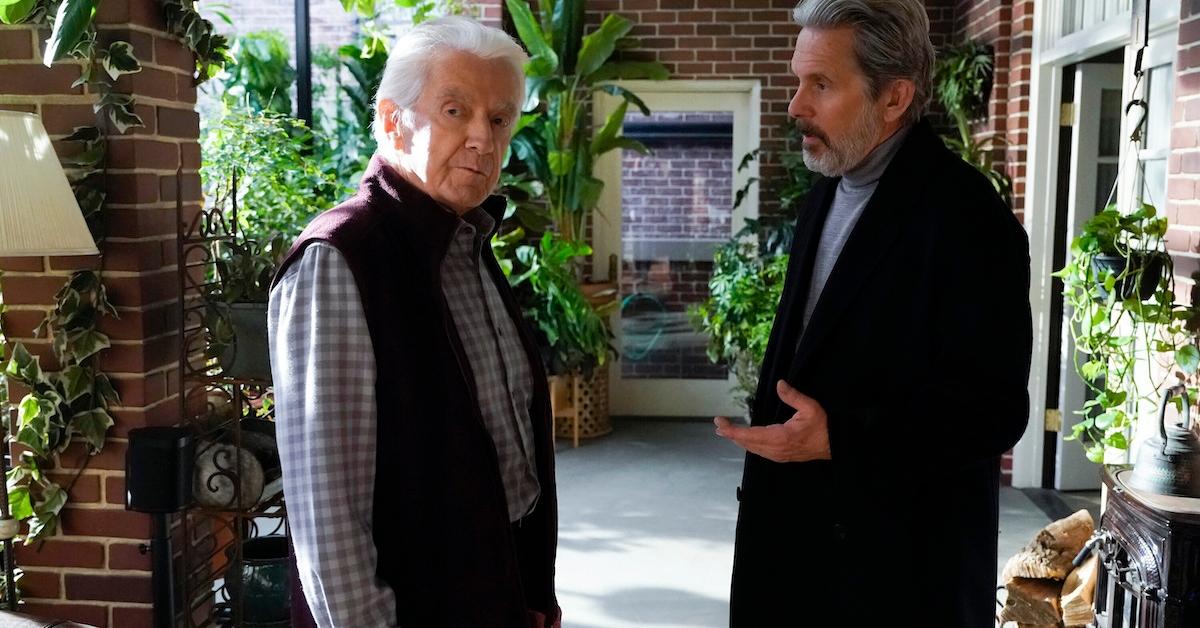Francis Xavier McCarthy as Roman Parker and Gary Cole as FBI Special Agent Alden Parker