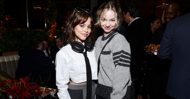 Jenna Ortega and Emma Myers