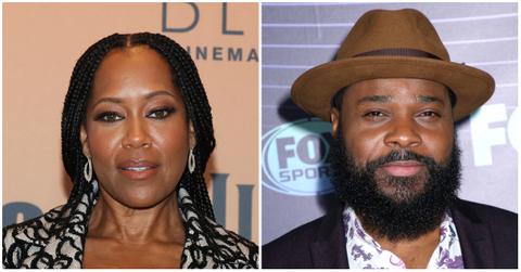(l-r): Regina King and Malcolm-Jamal Warner