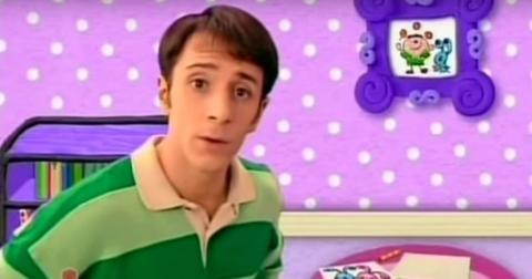 Image result for steve blue's clues