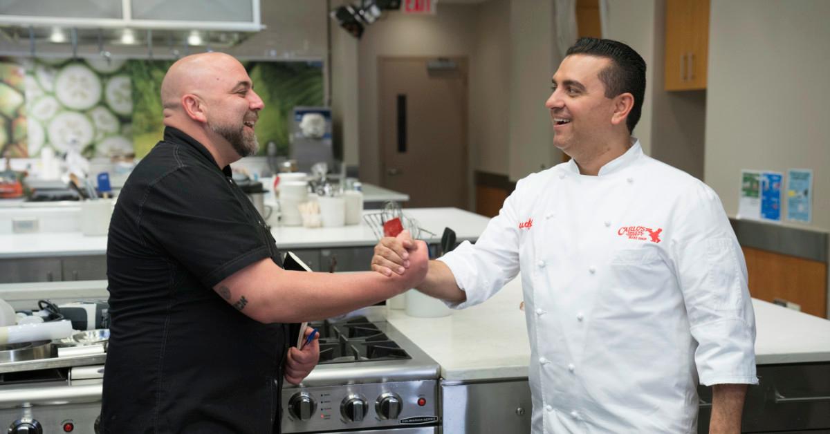 Duff Goldman and Buddy Valastro