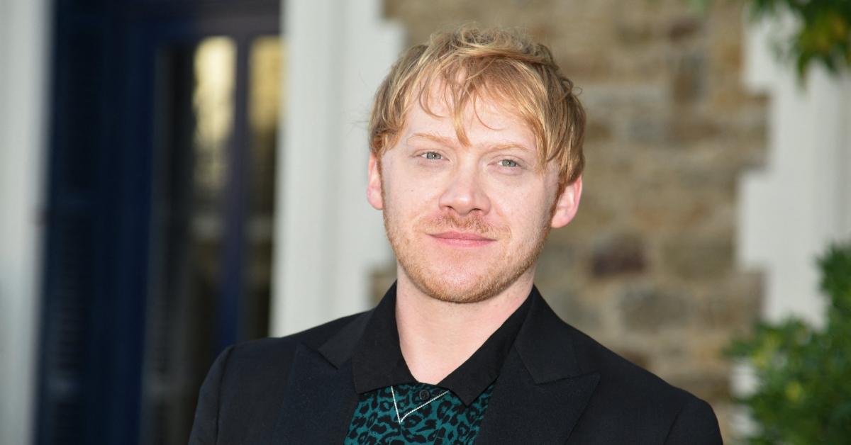 Rupert Grint in 2018 at a film festival.