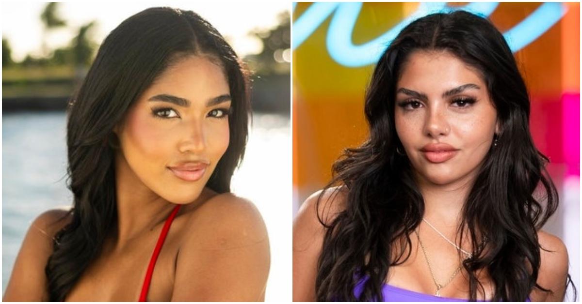 Andreina and Huda on 'Love Island USA' Season 7.