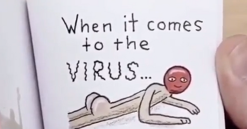 coronavirus flipbook