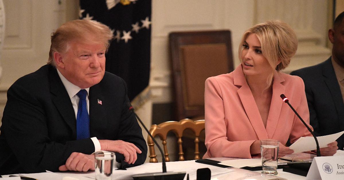 Ivanka Trump and Donald Trump