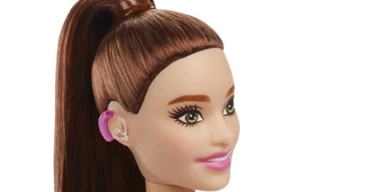 Barbie with hearing store aids