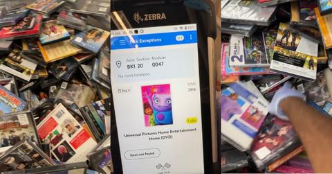 Walmart Employee Blasts Online Order from $5 Movie Bin