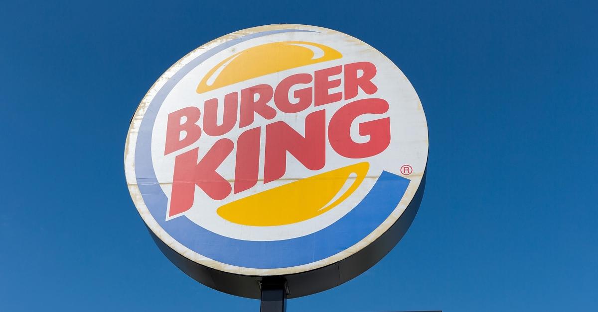 Burger King sign