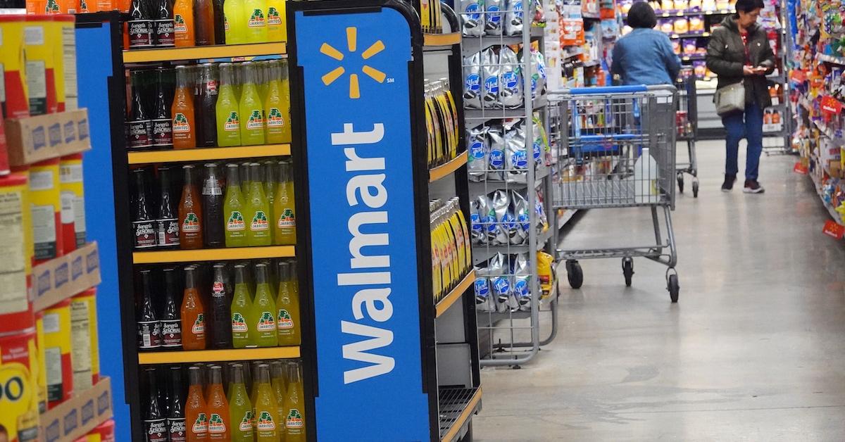 Shoppers choosing items at a Walmart location