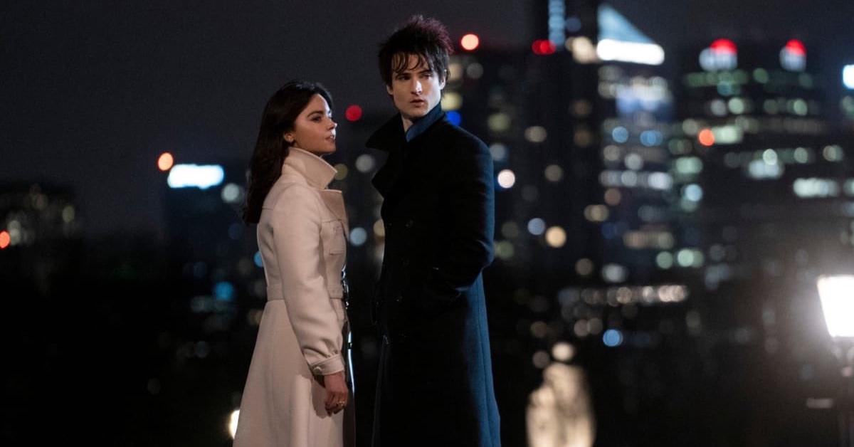 Johanna Constantine (Jenna Coleman) and Dream/Morpheus (Tom Sturridge) in 'The Sandman.'