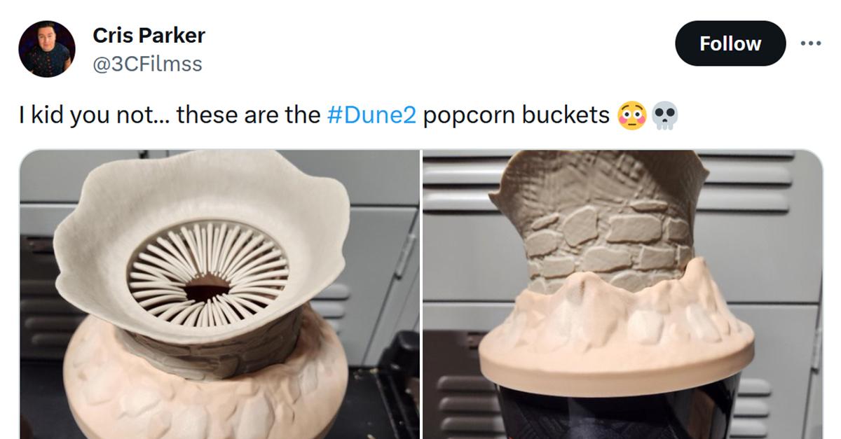 How To Get The Dune 2 Popcorn Bucket — Which Became A Meme