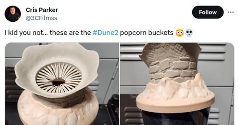 How to Get the Dune 2 Popcorn Bucket — Which Became a Meme