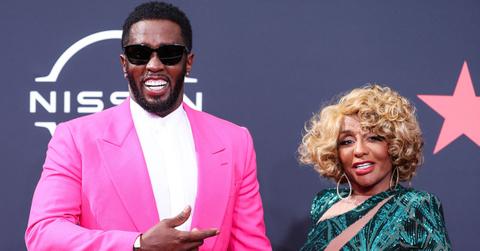 (L-R): Sean "Diddy" Combs and his mother, Janice Combs