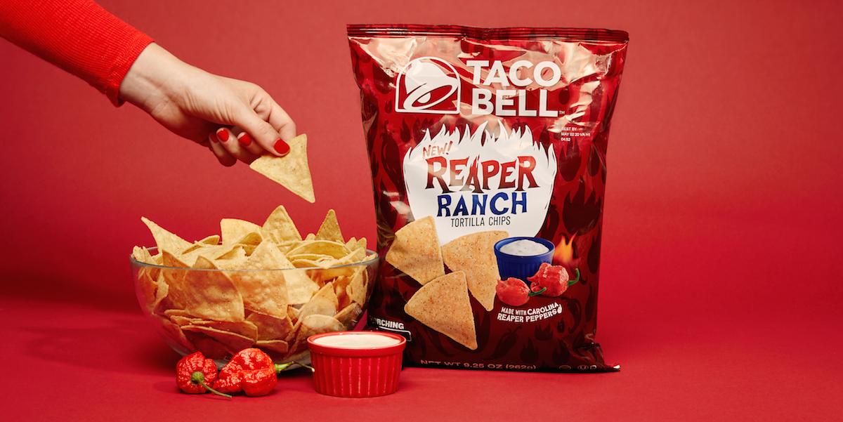 taco bell reaper ranch chips