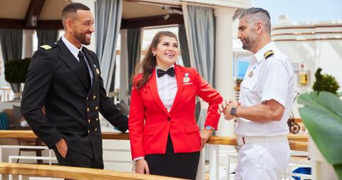 Matt Mitcham, Ezra Freeman, and Captain Paolo Arrigo from 'The Real Love Boa'