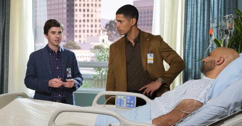 (L-R) Hill Harper, Freddie Highmore, Chuku Modu, Usman Ally