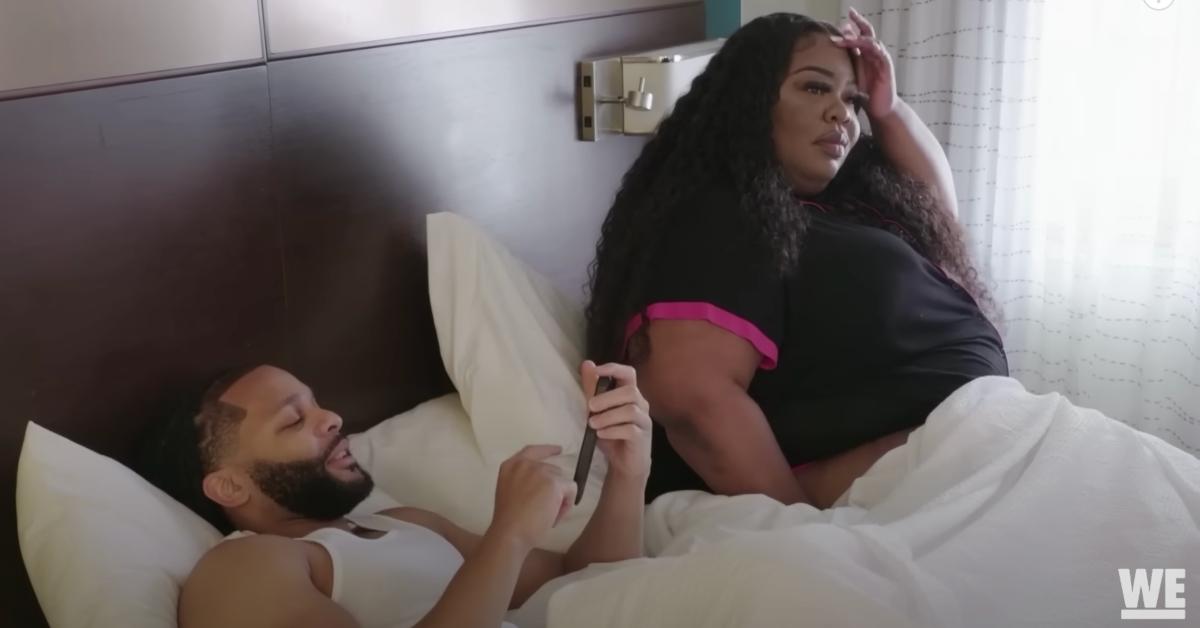 Derek and Monique in bed on 'Life After Lockup'