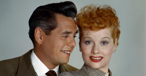Lucille Ball and Desi Arnaz