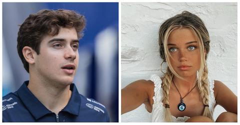 Franco Colapinto and Estelle Ogilvy