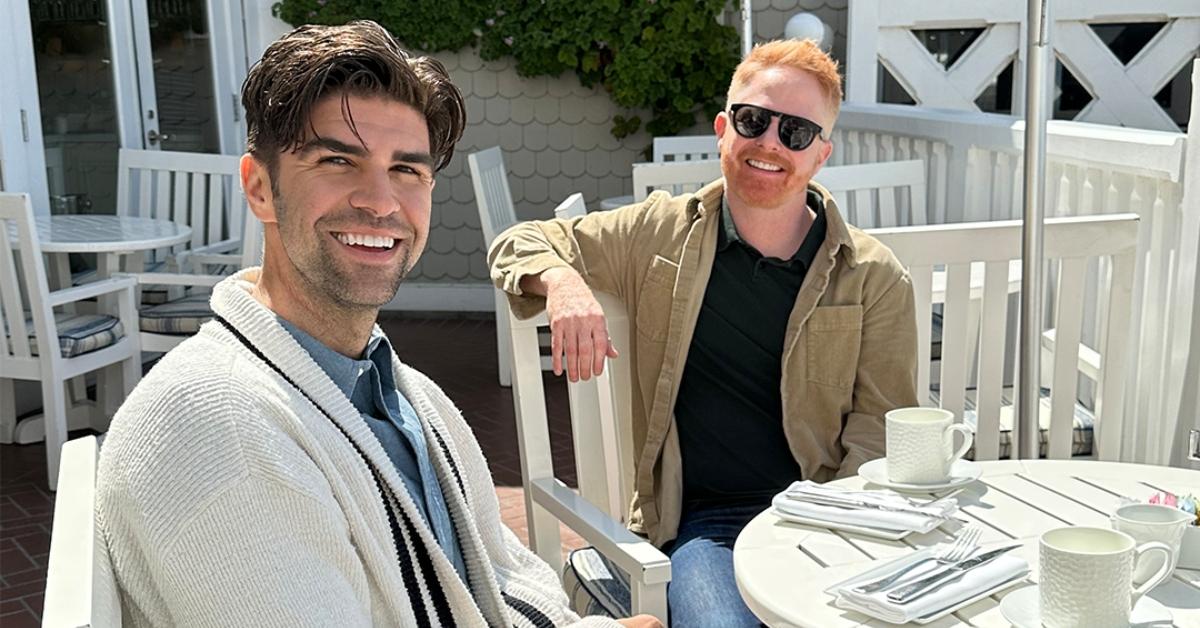 Jesse Tyler Ferguson and his husband Justin Mikita. 