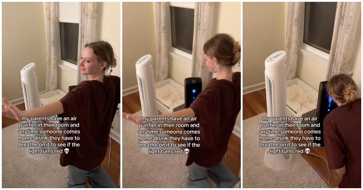 Parents Use Air Purifier to See if Their Kids Are Drunk