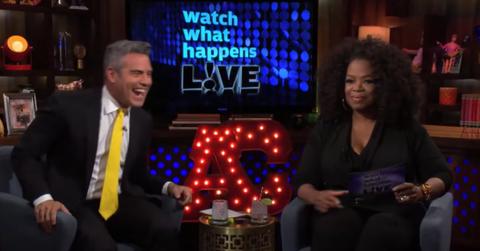 'Watch What Happens Live With Andy Cohen' with Oprah as the guest.