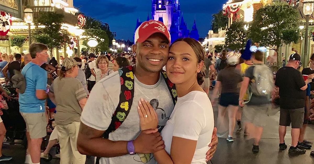 Jimmie Allen and Alexis Gale got engaged at Disney World in July 2019
