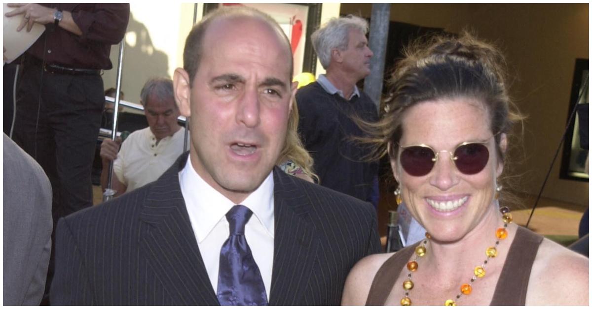 (l-r): Stanley Tucci and his first wife, Kate Tucci