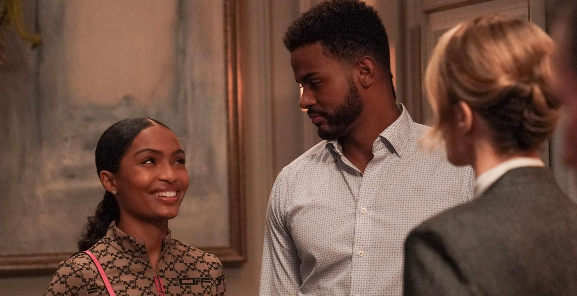 Yara Shahidi and Trevor Jackson appear in 'Grown-ish'