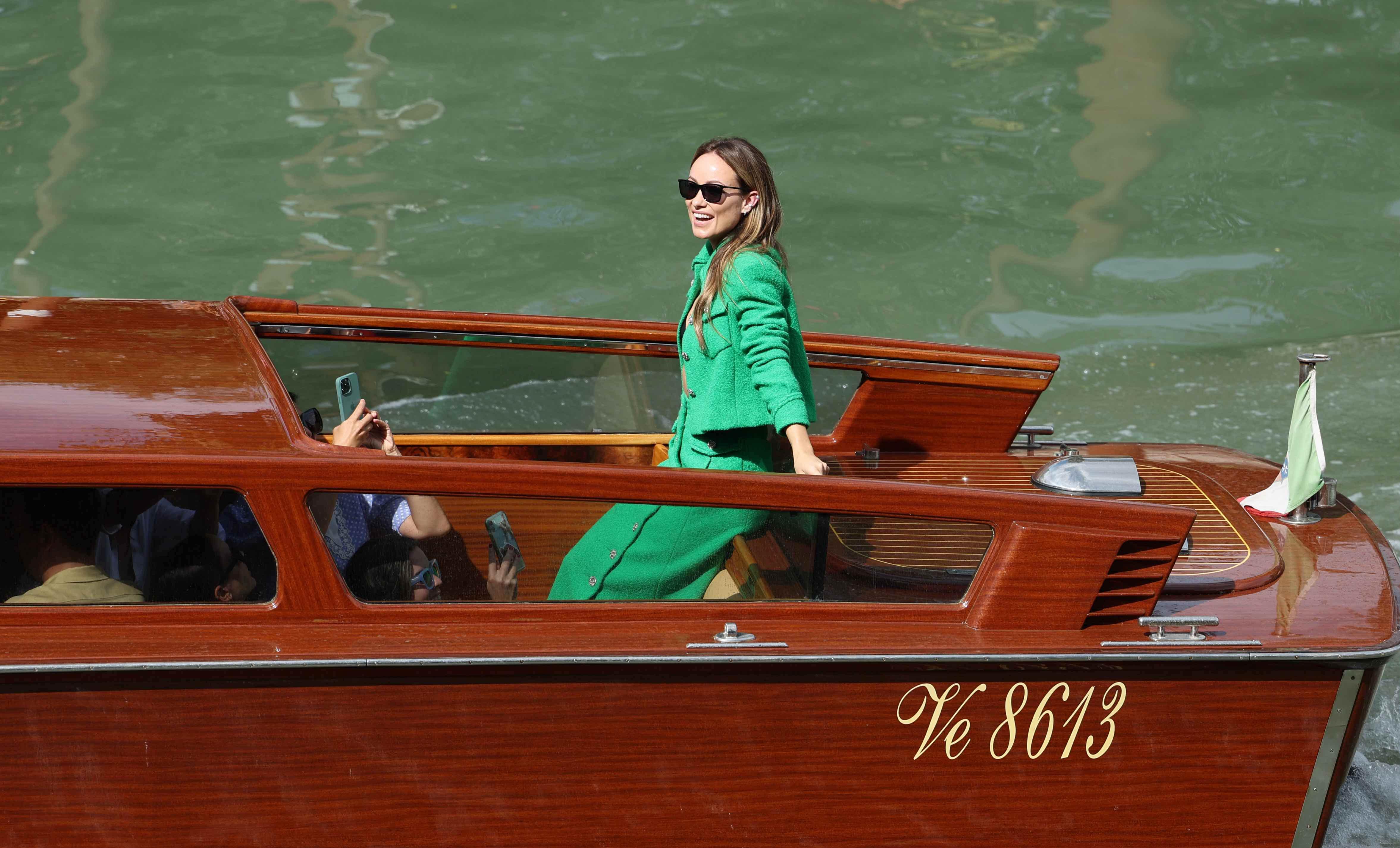 Olivia Wilde at the 2022 Venice Film Festival.