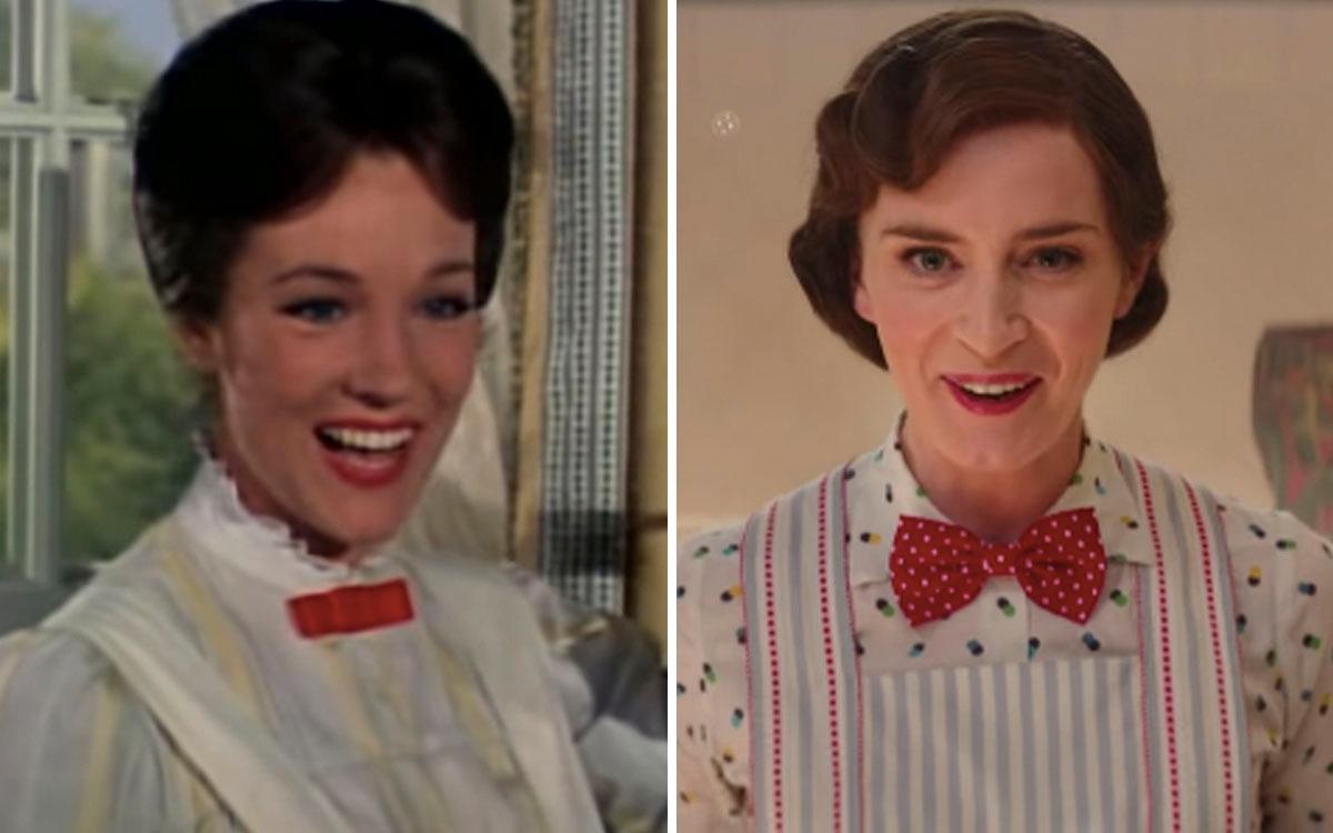 why isnt julie andrews in the new mary poppins