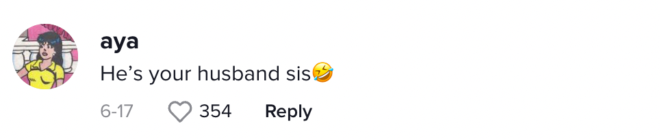 A commenter on Jess's TikTok about her Cinderella story of losing her shoe in Lebanon