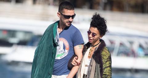 Shia LaBeouf and FKA Twigs are spotted on the Seine river
